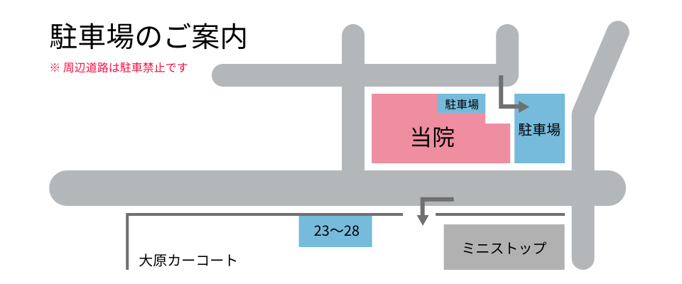 駐車場案内図